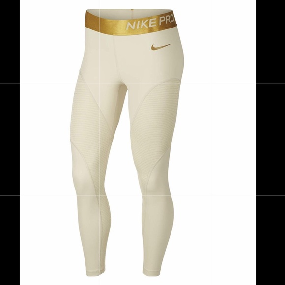 nike cream leggings